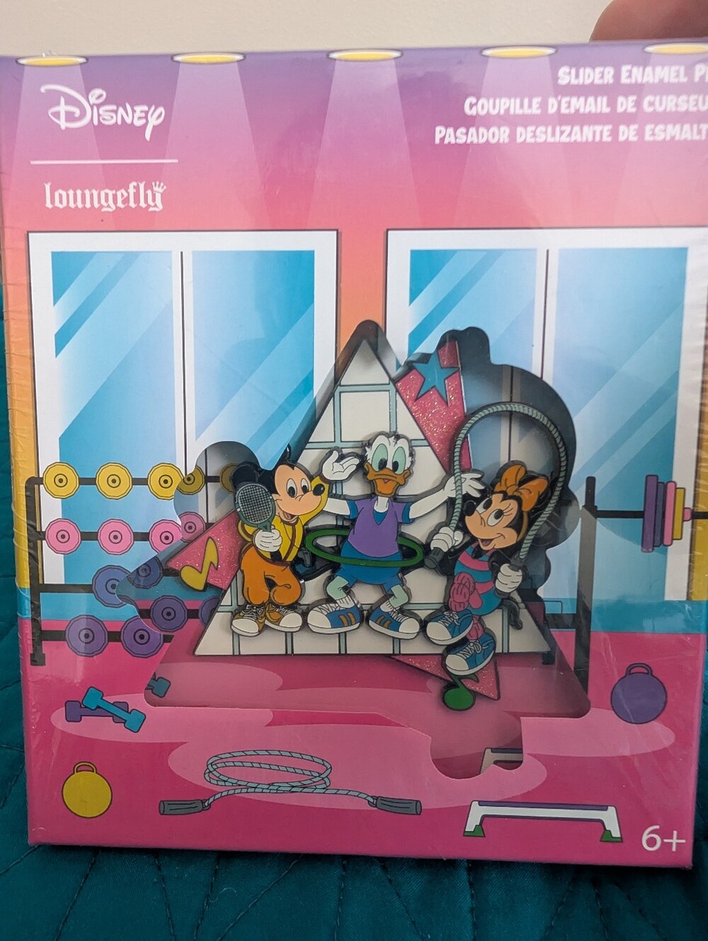 NWTs Loungefly x Disney Slider Enamel Pin